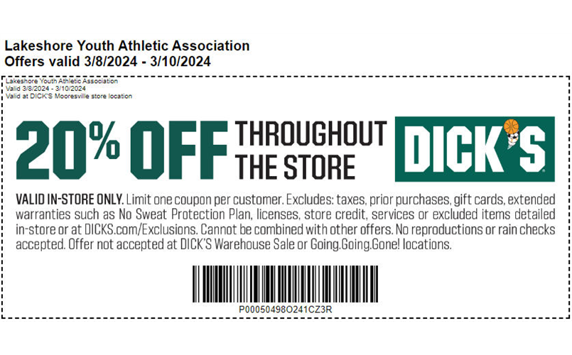DSG 20% Off Shopping Weekend! March 8-10! Click Here!